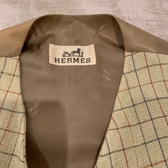 Men’s authentic Hermès vest - Picture 4 of 4